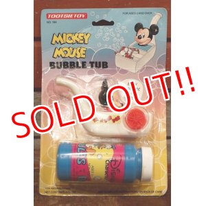 画像: ct-191001-123 Mickey Mouse / Tootsietoy 1991 Bubble Tub