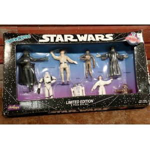 画像: ct-190905-45 STAR WARS / Justoys 1993 Bendable Figure Set