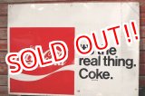 画像: dp-191001-30 Coca Cola / 1960's-1970's Metal Sign