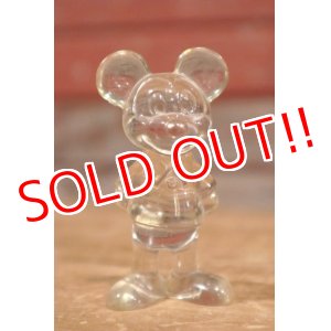 画像: ct-191001-99 Mickey Mouse / 1970's Clear Plastic Figure