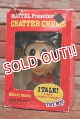 画像: ct-191101-01 Mickey Mouse / Mattel 1970's Chatter Chums (Box)