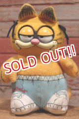 画像: ct-191101-22 Garfield / Mattel 1980's Talking Plush Doll