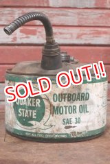 画像: dp-191101-10 QUAKER STATE / 2 1/2 Gallons Outboard Motor Oil Can