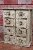 画像1: dp-191110-03 Vintage Wood Cabinet