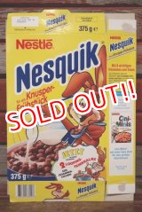 画像: ct-191211-52 Nestlé / Quik Bunny 1990's Nesquik Cereal Box