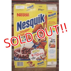 画像: ct-191211-52 Nestlé / Quik Bunny 1990's Nesquik Cereal Box