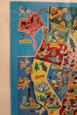 画像6: ct-200101-53 Walt Disney's / 1960's Pictorial Map Puzzle