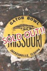 画像: dp-200301-08 GATOR BOWL MISSOURI / Vintage College Pinback