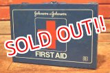 画像: dp-200301-41 Johnson & Johnson / 1970's First Aid Kit Box