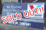 画像: dp-200301-54 Valvoline / 1980's-1990's Large Sign