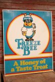 画像1: dp-200301-01 Freeze Bee / Vintage Double Sided Sign