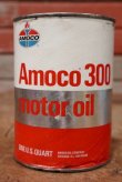 画像1: dp-200403-20 AMOCO / Amoco 300 1QT Motor Oil Can