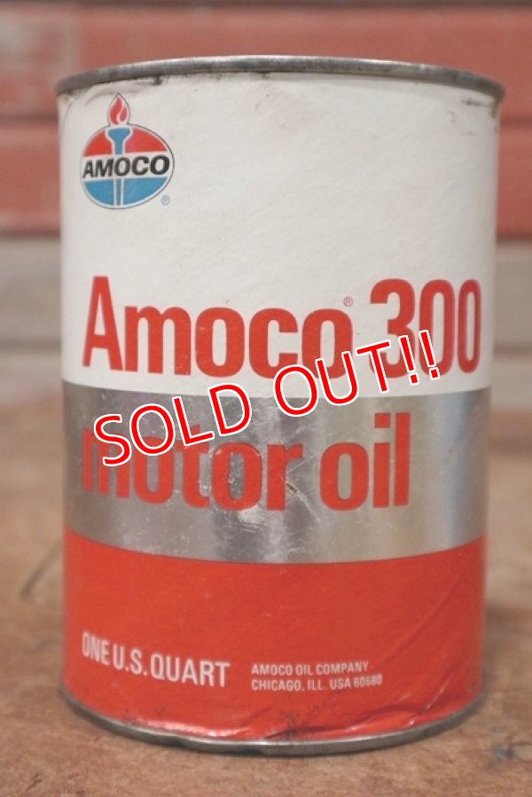 画像1: dp-200403-20 AMOCO / Amoco 300 1QT Motor Oil Can