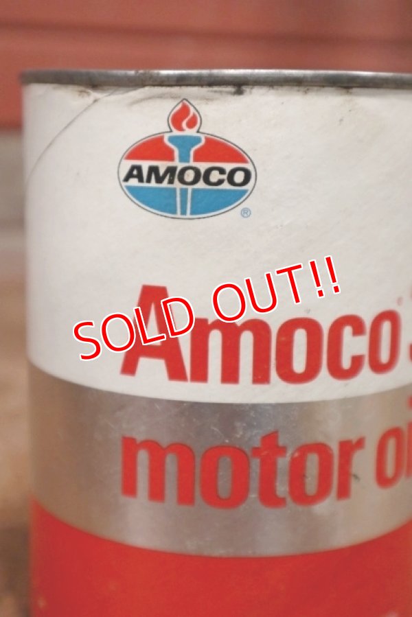 画像2: dp-200403-20 AMOCO / Amoco 300 1QT Motor Oil Can