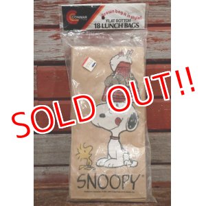 画像: ct-191211-31 Snoopy / 1980's Paper Lunch Bags