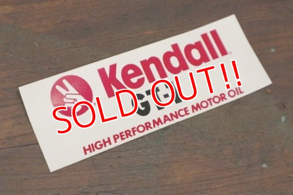 画像1: dp-200501-11 Kendall GT-1 / 1990's Sticker