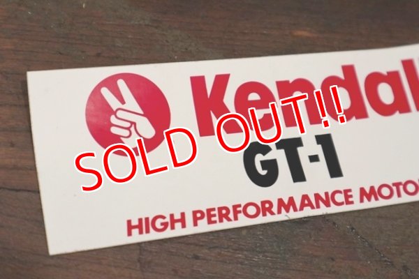 画像2: dp-200501-11 Kendall GT-1 / 1990's Sticker