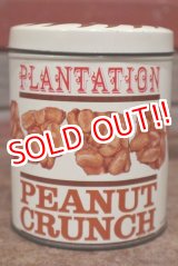 画像: dp-200501-42 PLANTATION / Vintage PEANUTS CRUNCH Tin Can