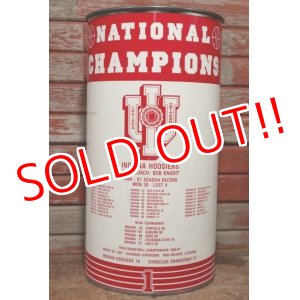 画像: dp-200501-36 INDIANA UNIVERSITY / 1986-1987 NCAA Basketball Champions Trash Can