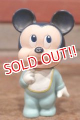 画像: ct-131022-21 Baby Mickey Mouse / 1980's-1990's Squeaky Doll