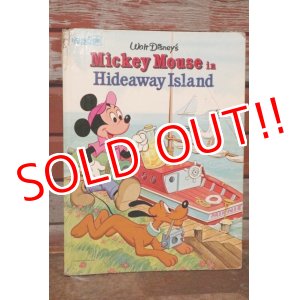 画像: ct-200601-25 Walt Disney's / Mickey Mouse in Hideway Island 1980's Picture Book