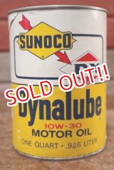 画像: dp-200701-38 SUNOCO DX / Dynalube 1QT Motor Oil Can