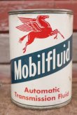 画像1: dp-200801-30 Mobilfluid / 1950's〜One U.S.Quart Oil Can