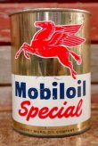 画像2: dp-200801-30 Mobiloil Special / 1950's〜One U.S.Quart Oil Can