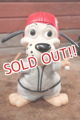 画像: ct-200701-33 ROYALTY Industries / 1960's Roy Des Dog Coin Bank "Beseball"