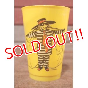 画像: ct-200901-10 McDonald's / Hamburglar 1970's Plastic Cup