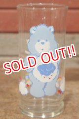 画像: gs-200901-05 Care Bears / 1983 Pizza Hut "Grumpy Bear" Glass