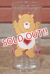 画像: gs-200901-03 Care Bears / 1983 Pizza Hut "Tenderheart Bear" Glass