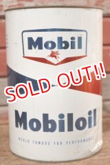 画像: dp-200901-36 Mobil / Mobiloil 5 U.S.Quart Oil Can