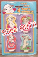 画像: ct-200901-38 Lamb Chop / 1990's 4 Party Candles