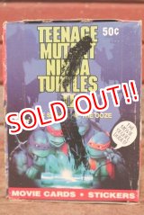 画像: ct-200901-29 TEENAGE MUTANT NINJA TURTLES II / Topps 1991 Trading Card Box 