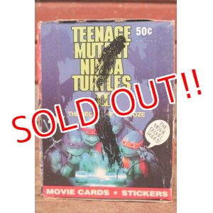 画像: ct-200901-29 TEENAGE MUTANT NINJA TURTLES II / Topps 1991 Trading Card Box 