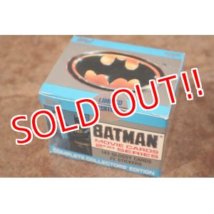 画像: ct-200901-29 BATMAN / Topps 1989 Trading Card Box