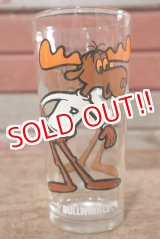 画像: gs-200901-22 Bullwinkle / 1970's Collectors Series 16 oz.Glass