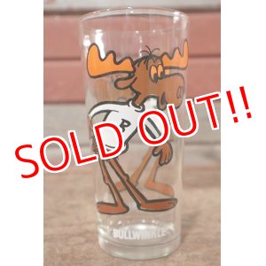 画像: gs-200901-22 Bullwinkle / 1970's Collectors Series 16 oz.Glass