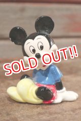 画像: ct-200901-04 Mickey Mouse / 1980's Ceramic Figure