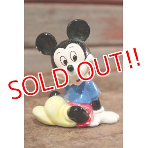 画像: ct-200901-04 Mickey Mouse / 1980's Ceramic Figure