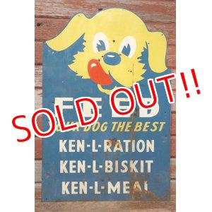 画像: dp-201001-19 KEN-L / 1950's Metal Sign