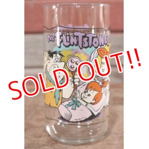 画像: gs-201001-09 The Flintstones / Hardee's 1991 "The Blessed Event" Glass