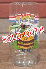 画像: nt-200501-02 McDonald's / Mc Vote '86 “Big Mac" Glass