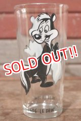 画像: gs-201001-06 Pepe Le Pew / PEPSI 1973 Collector Series Glass