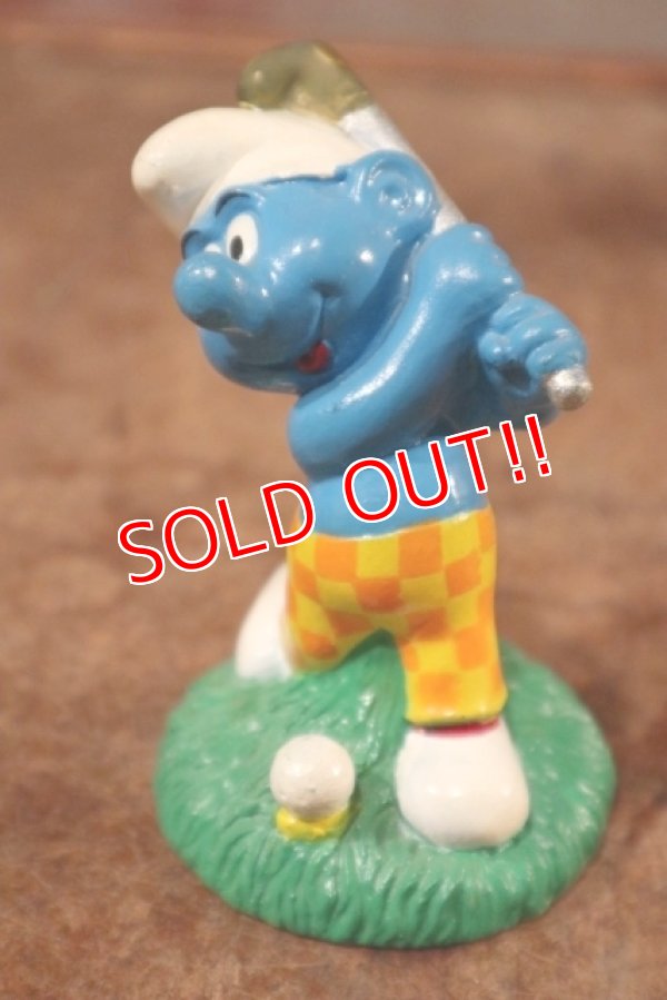 画像2: ct-201101-03 Smurfs / 1998 Candy Topper "Golf"