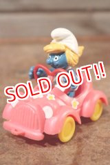 画像: ct-201101-10 Super Smurf / Smurfette Pink Car #40241