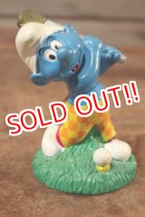 画像: ct-201101-03 Smurfs / 1998 Candy Topper "Golf"