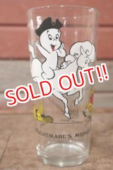 画像: gs-201001-13 Casper & Nightmare / Arby's 1970's 16 oz. Glass