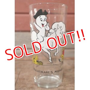 画像: gs-201001-13 Casper & Nightmare / Arby's 1970's 16 oz. Glass